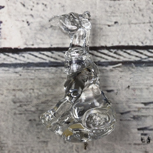 Vintage Princess House Pets Giraffe Figurine 24% Lead Crystal Made in Germany - Picture 10 of 11